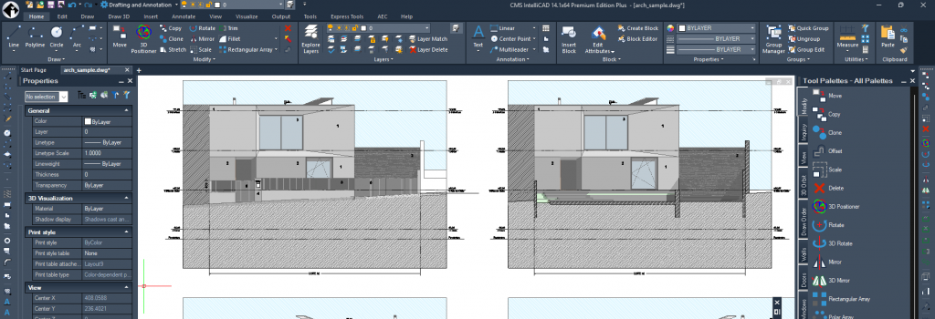 Software CAD 2D y 3D CMS IntelliCAD 14.1